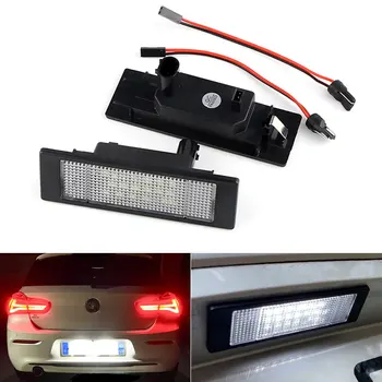 Led Numar inmatriculare Lumini Pentru BMW E63 E64 E81, E85, E86 E87 650i M6 Z4 645Ci Plug-N-Play Auto-Styling Înlocuirea Led Lumini