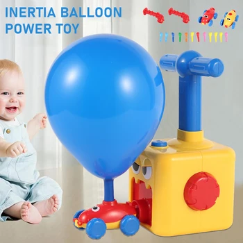 Copii Drăguț Auto Inerțiale Putere Balon De Jucărie Băiat Rață Model Educațional Experiment De Jucarii Pentru Copii Cadouri