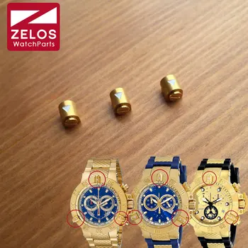 3piece/seturi de oțel Metal de aur grit parcele ceas bezel piese pentru invita Subacvatice Noma III uita-te la cazul 5515 11833 15801 14501 5403