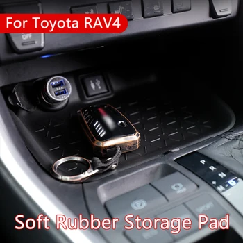 Pentru Toyota RAV4 2020-22 Consolă Centrală de Stocare Slot Mat Cana de Apa Organizator Saltele Separate Pad Unitate Principală Copilot de Pasageri Tampoane