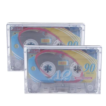 2 buc/Set Casete TapesEmpty 60 de Minute Magnetice, casete Audio Profesionale 90 de Minute pentru Predare Înregistrate