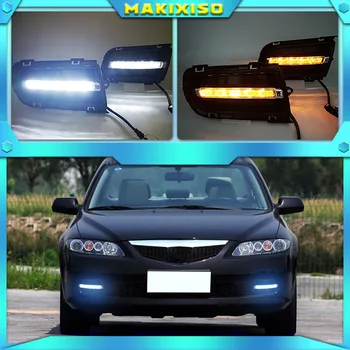 Pentru Mazda 6 2006 2007 2008 2009 Daytime Running Light LED DRL lampa de ceață lumini de Conducere bara fata accesorii