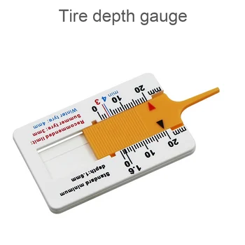 Gauges grosimea Auto Adâncimea profilului Anvelopelor Gauge Șubler Pneuri Roată de Măsură Metru de Detectare Instrument de Reparații Auto pentru Motociclete Trailer