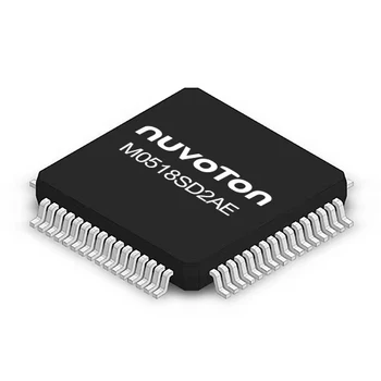 NuMicro Cortex-M microcontroler M0518SD2ae LQFP64
