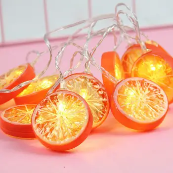 1 buc Forma de Fructe de Lumină Ghirlanda de 1,5 m 10 LED Casă Dormitor Decorare Pom de Crăciun Ghirlanda Petrecere Acasă Consumabile