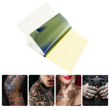 Tatuaj Transfer Hârtie 100/50/30/10 buc Tatuaj Set Accesorii, Consumabile Spiritul Maestru Tatuaj Stencil Copiator Carbon Hârtie Termică