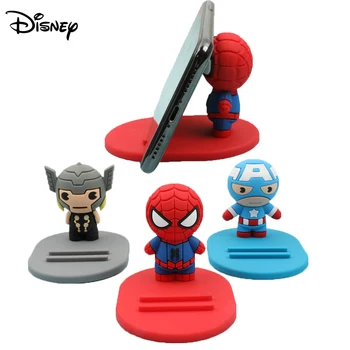 Disney Avengers Versiune Super-Erou Iron Man, Thor, Hulk, Captain America Spiderman Figura Model De Păpușă Jucărie Telefon Mobil Suport