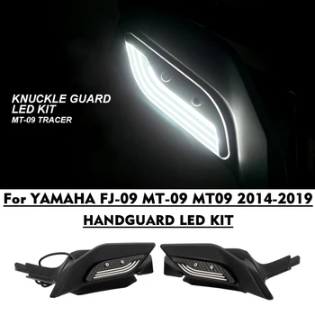 Motocicleta a CONDUS Garda de Mână Lumina de Semnalizare Pentru YAMAHA MT09 FJ-09 MT-09 PERIOADA 2014-2017 a CONDUS Garda de Mână