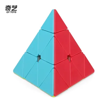 QiYi 3*3*3 3x3x3 Piramida Viteza Cub Magic Profesionale Cuburi Puzzle-uri Educaționale Cubo Magico Jucării Pentru Copii