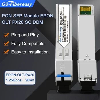 EPON OLT Module SFP 1.25 G 1490/1310nm PX20+/PX20++/PX20+++ Fibra Optică de Emisie-recepție Compatibil cu HuaWei/ZTE ONU FTTH Dispozitiv