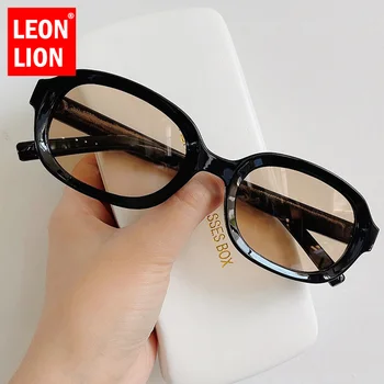 LeonLion 2022 Mici, Ovale ochelari de Soare pentru Femei Brand de Lux Retro Ochelari de soare pentru Femei/Bărbați Oglindă Eyewears Unisex Gafas De Sol Hombre
