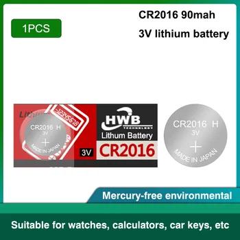 1 BUC pentru Eaxell de Calitate Baterie Litiu cr2016 3V Li-ion Baterie Buton Ceas Monedă Baterii cr 2016 DL2016 ECR2016 BR2016