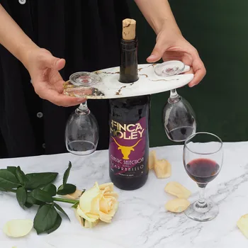 Rack de vin Mucegai DIY Oglindă de Cristal de Silicon Mucegai Vin Tava Suport pentru pahare Matrite Pentru Uv rășină Acasă Decoratin Art rășină mucegai