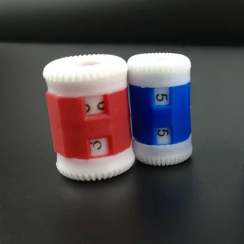 2 buc/set material Plastic Croșetat de Tricotat Ace Rând Contra 2 Dimensiuni Mari și Mici, Mașină de tricotat Ace de Cusut Cusatura Conta Instrumente Accesoriu