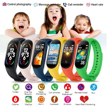 Noul M7 Copii Ceas Digital pentru Copii Ceasuri Băieți Fete LED Electronice Încheietura Ceas Sport Fitness Tracker Ceas de mana Pentru 10-18 ani