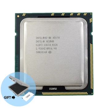xeon X5570 procesor x5570 CPU (2.93 GHz 8MB 6.4 GT/s, Quad-Core) socket LGA 1366 Server CPU munca pe placa de baza X58