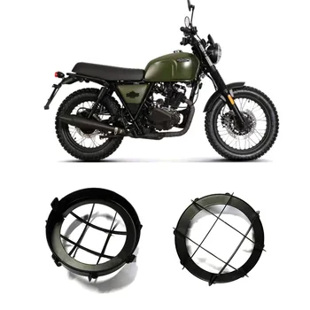 Motocicleta Plasă De Protecție Pentru Far Suport Metalic Din Aluminiu Grill Masca De Acoperire Garda Chrome Personalizate Pentru Brixton Felsberg 125
