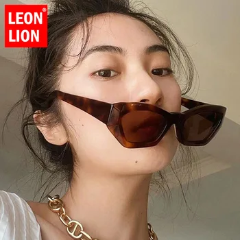 LeonLion Retro Cateye Ochelari De Soare Pentru Femei Neregulate Ochelari De Soare Femei 2021 Brand De Moda Ochelari De Soare Pentru Femei Cadru Mic Okulary