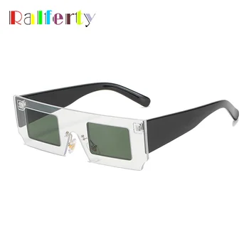 Ralferty Unic Bărbați ochelari de Soare Retro Pătrat Flat Top Ochelari de Soare Femei Brand Nuanțe de Designer Pentru Femei gafas de sol Y9203