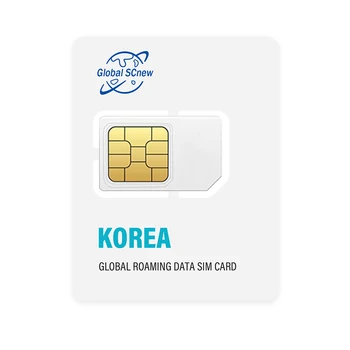 Coreea de cartele sim Preplătite 5~30 de Zile Suport SIM de Date Nelimitat 4G a Operatorului de Date în Roaming Pentru a Călători