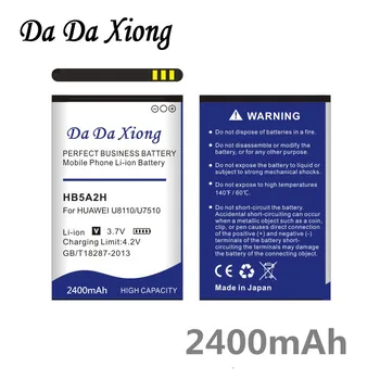 DaDaXiong 2400mAh HB5A2H Acumulator Pentru Huawei U7510 U8100 U8110 T552 U7519 U7520 U8500 C5730