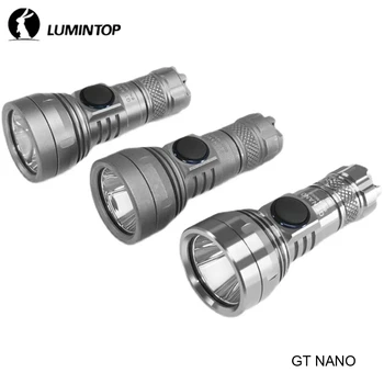 Lumintop GT NANO Titanium Breloc Lanterna LED-uri 450LM Mini Lanterna EDC Lanterna de 10180 Baterie pentru Auto-Apărare Camping