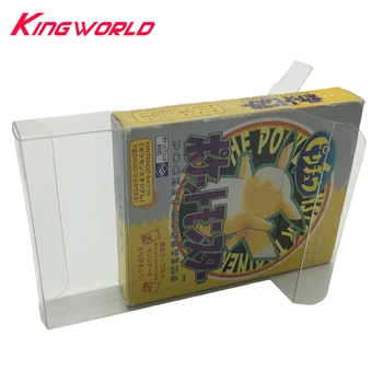 Transparent Caz Clar de Box Pentru Game Boy Pentru GB, GBC Carte de Joc Cartuș de Plastic PET de Stocare Protector Colectia Shell