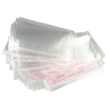 OPP Resigilabil Celofan, Saci de Poli Clare Auto-Adezivă de Etanșare din material Plastic Ambalaje de Transport Măști Ambalate Individual