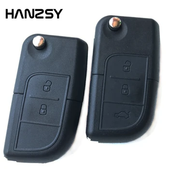 2/3 Butoane cheie de la Distanță shell Pentru Changan Alsvin V3 V5 CX20 CX30 Zhixiang eulove Înlocuibile Pliere Flip key Fob cheie de Mașină Caz