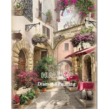Flori DIY 5D Full Diamond Broderie Diamant Pictura Diamant Mozaic Kit Complet de Cadouri de Crăciun Decor Creativ Consumabile