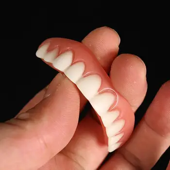 Utile Nici un Miros Ultra-Subțire Super Soft de Simulare de Dinți Acoperire pentru Data Dintii Temporari Acoperă Dinții Falși Acoperi