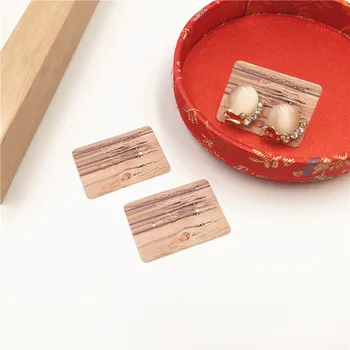50pcs 3.5 x 2.5 cm Nouă Stiluri Diferite de Design Mini Minunat Cercei/Ureche Unghiile de Ambalare Card de Bijuterii DIY Card de Afișare