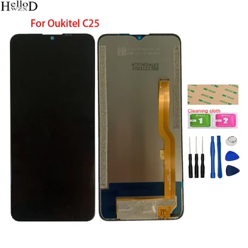 6.52 inch LCD Ecran Pentru Oukitel C25 Display LCD Touch Ecran Digitizor de Asamblare Pentru Oukitel C25 Înlocuire