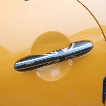 2 buc Union Jack Mașină de Mânerul Ușii Capacului Ornamental Autocolante Decor Decalcomanii Pentru Mini Cooper JCW F56 F57 Styling Auto Accesorii