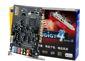 Transport gratuit Noul Creative 7.1 Audigy 4 II placa de Sunet pe PCI Desktop Built-in de Karaoke fierbinte placa de sunet pe pci