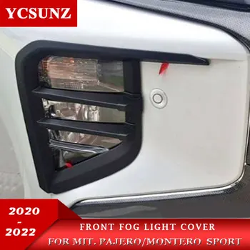 ABS Fata Lumina de Ceață Capac Pentru Mitsubishi Pajero Sport 2022 Accesorii Montero Sport 2020 2021 Părți Exterioare Lampa Capota YCSUNZ