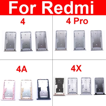 Cartelă Sim Slot pentru Card de Memorie Tava Suport Pentru Xiaomi Redmi 4 4A 4X Pro Sim Card SD Adaptor de Telefon Mobil de Reparatii Piese de schimb
