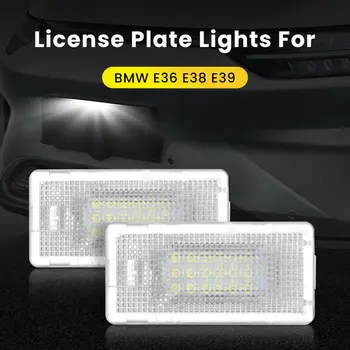 2 BUC de Eroare LED fără Numărul de Înmatriculare Lumina de Bagaje Lămpi Canbus Pentru BMW E36 E38 E39 E46 E60 E60 E61 E65 E66 E82 E88 E90