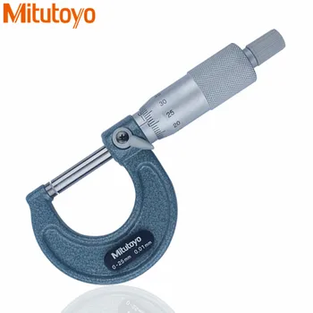 Mitutoyo 103-137/138/139/140 Micrometru de Exterior 0-25-50-75-100mm/0.01 Măsură Etriere 103-129/130 0-25-50mm/0.001 mm Micrometro