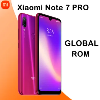 Xiaomi Redmi Nota 7 Pro Telefonul de Amprente de Încărcare Rapidă Mobil 6GB+128GB GLOBAL ROM