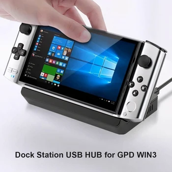 6 Porturi GPD WIN3 de Bază Stație de Andocare USB Hub Pentru GPD CÂȘTIGA 3 Windows 10system Handheld Consola de Joc Titular Splitter Extern Adaptor