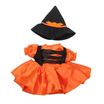 Dovleac de Halloween Dress w/ Pălărie Tinutele Mini de zi cu Zi de Îmbrăcăminte Dress up Accesorii