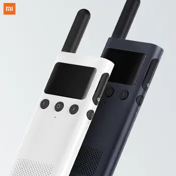 Original Xiaomi Mijia Inteligent Walkie Talkie 1 Cu Radio FM Difuzor APP Telefon Inteligent de Control Amplasare a Partaja Rapid Echipa Vorbi în aer liber