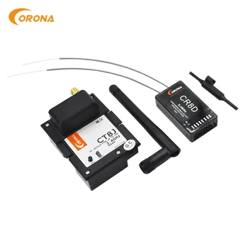 Corona 2.4 Ghz Graupner JR Modulul & Rx Combo Kit CR8D+CT8J V2 DSSS
