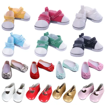 Papusa Pantofi De Diferite Stiluri De Pantofi De Panza Pentru 18 Inch American Doll & 43 Cm Născut Papusa Accesorii Mai Bune Cadouri Pentru Generarea