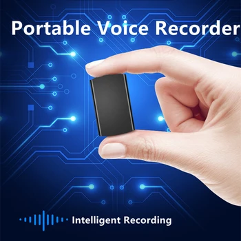 Mini Reportofon Digital Mic Sunet Audio Recorder cel mai Mic MP3 Player Micro Reportofon HD Dictafon Dispozitiv de Înregistrare