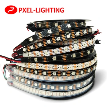 WS2815 (WS2812B WS2813 actualizat) LED-uri RGB Pixeli Benzi de Lumină Individual Adresabil Dual LED-Semnal 30/60/100/144 Led-uri/m