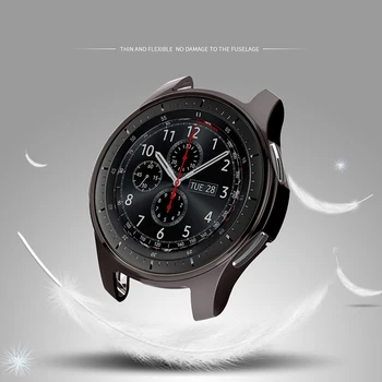 Pentru Galaxy watch 3 41/45mm Protecție Ceas de Cazuri de Viteze S3 Înaltă Calitate, Super-Subțire Ceas de Acoperire caz Moale Pentru Galaxy Watch 42/46mm