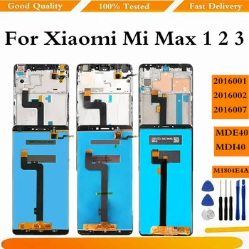 LCD Pentru Xiaomi Mi Max 1 2 3 Display LCD Touch Screen Digitizer Înlocuirea Ansamblului Pentru Mi MAX1 MAX2 MAX3 LCD Cu Rama
