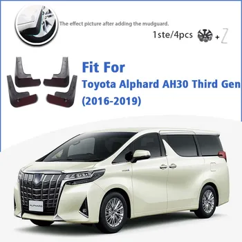 Apărătoare de noroi Pentru Toyota Alphard AH30 al Treilea Gen 2016-2019 Fata Spate 4buc Aripile apărătoare de noroi Accesorii Auto Auto Styline Fender